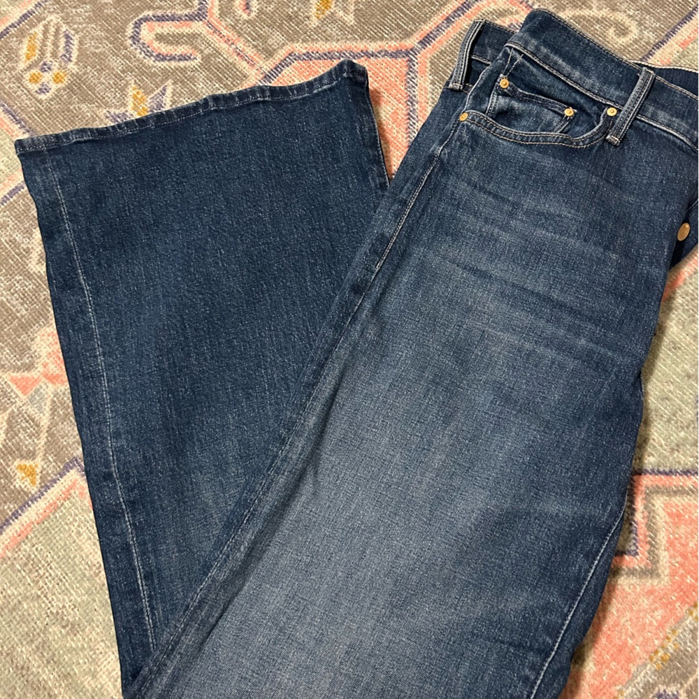 MOTHER the tomcat roller fray jeans